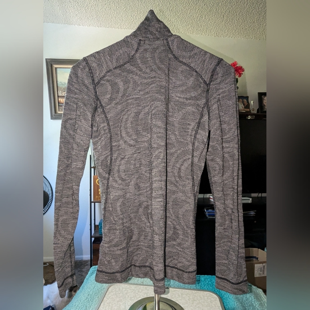 Smartwool Gray Patterned Women's Top - image 3